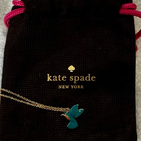 NEW Kate Spade Hummingbird Necklace - Picture 4 of 7